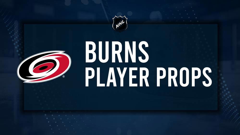 Brent Burns Player Prop Bets for the Hurricanes vs. Blackhawks Game - January 20