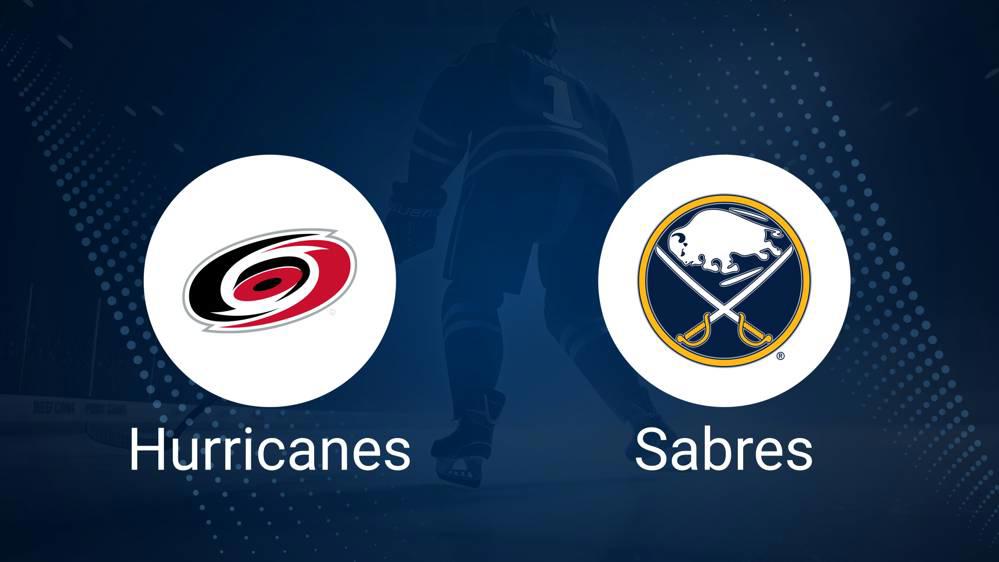 Hurricanes vs. Sabres Injury Report Today - January 15