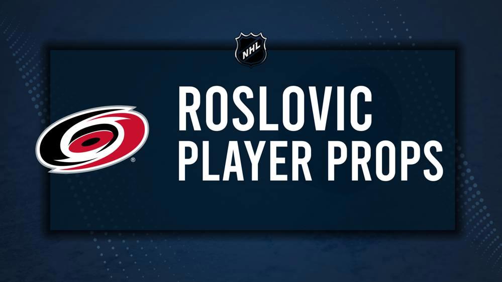 Jack Roslovic Player Prop Bets for the Hurricanes vs. Sabres Game - January 15