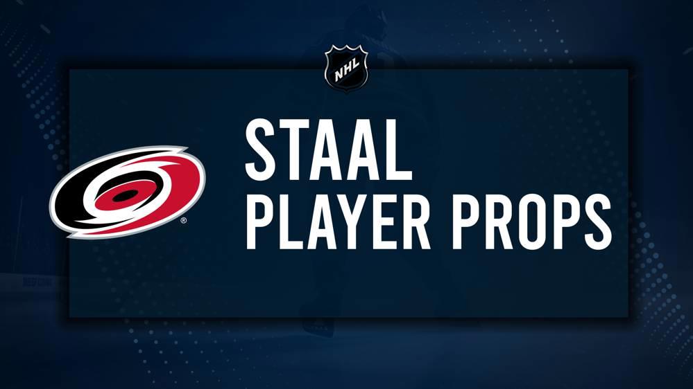 Jordan Staal Player Prop Bets for the Hurricanes vs. Stars Game - January 21