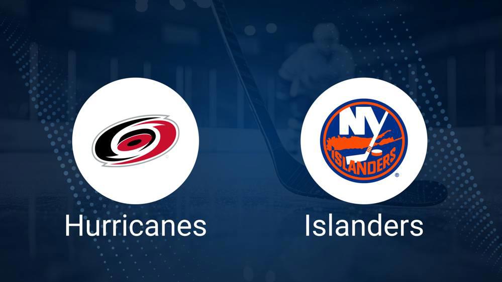 Where to Watch Carolina Hurricanes vs. New York Islanders on TV or Streaming Live - January 25