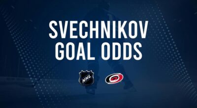 Will Andrei Svechnikov Score a Goal Against the Islanders on January 25?