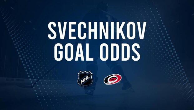 Will Andrei Svechnikov Score a Goal Against the Islanders on January 25?